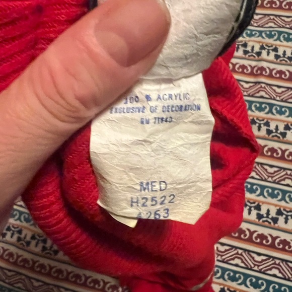 Vintage 80’s turtleneck sweater size M - Picture 3 of 4